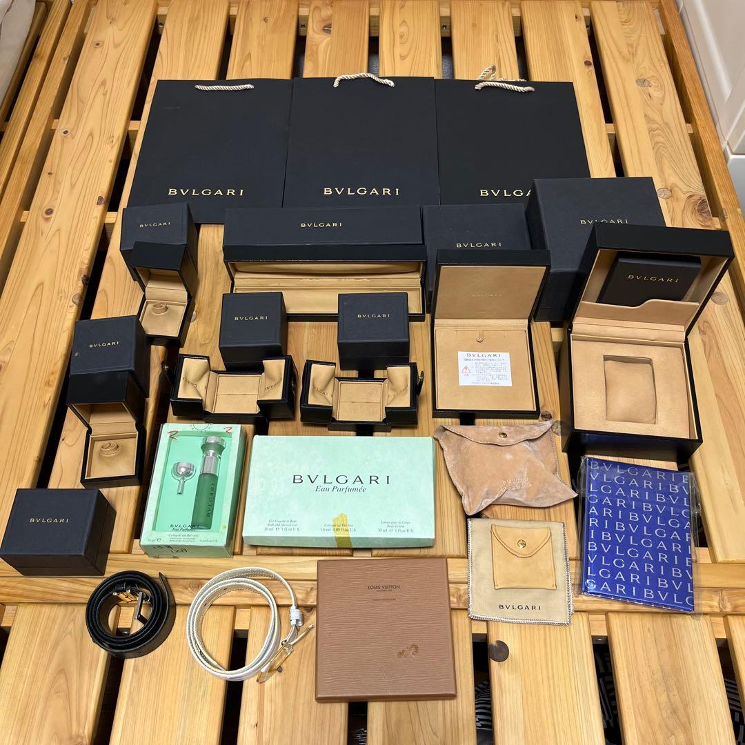 ブルガリ 空箱 ジュエリーケース 時計ケース リングケース まとめ売り おまけ付