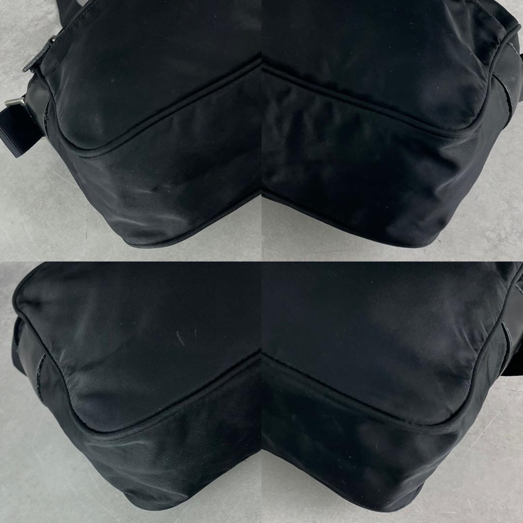 美品✨プラダ ショルダーバッグ カメラバッグ 三角ロゴ テスート ネロ ナイロン