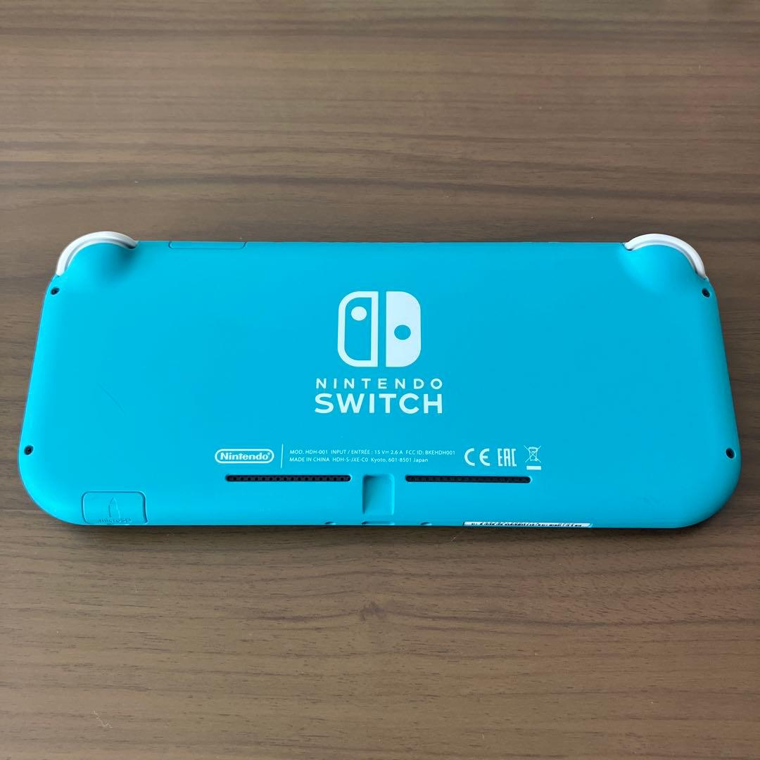 Nintendo Switch Lite ターコイズ 本体＋カバー付き