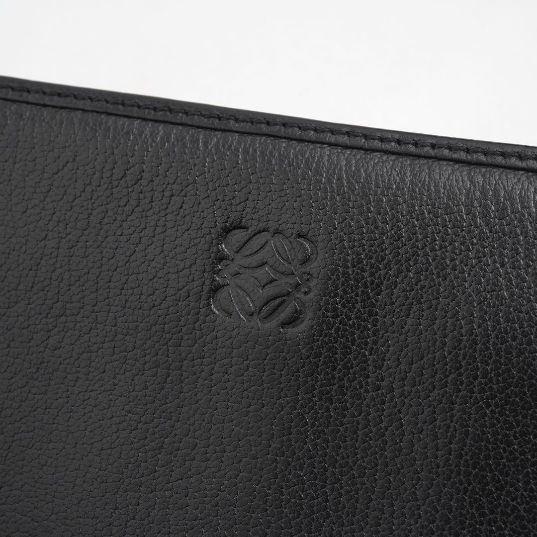 ✨未使用に近い✨　LOEWE 長財布　アナグラム　アマソナ　南京錠　バイカラー