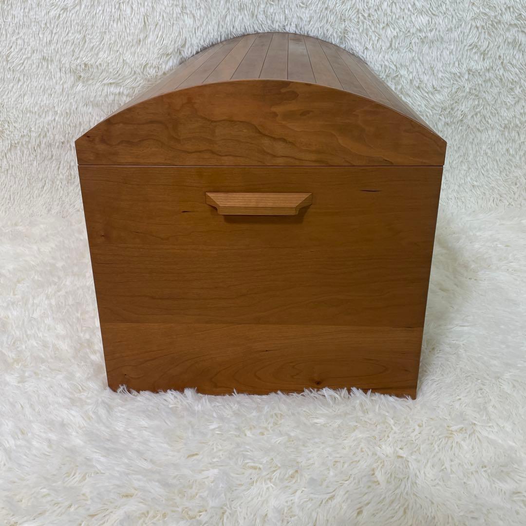 木製宝箱　木箱　おもちゃ箱　コンテナ　アンティーク