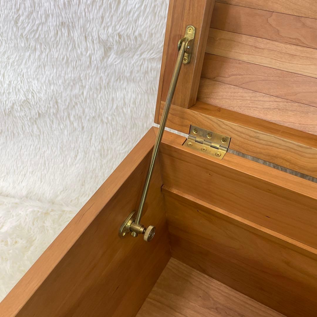 木製宝箱　木箱　おもちゃ箱　コンテナ　アンティーク