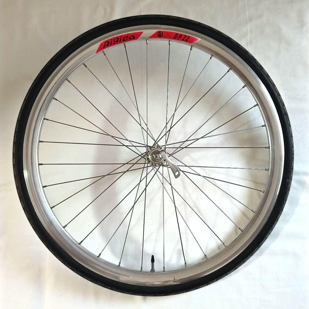 Rigida DP22 650c　リジダ　ホイール　ピスト　フロント