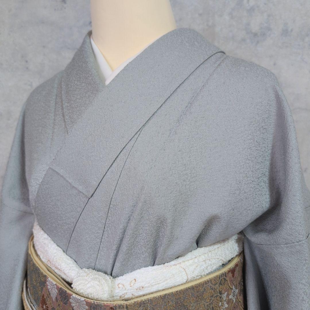 訪問着　フルセット　着物　正絹　汕頭刺繍　グラデーション　祝い事　E2