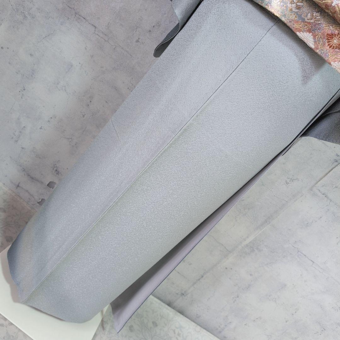 訪問着　フルセット　着物　正絹　汕頭刺繍　グラデーション　祝い事　E2