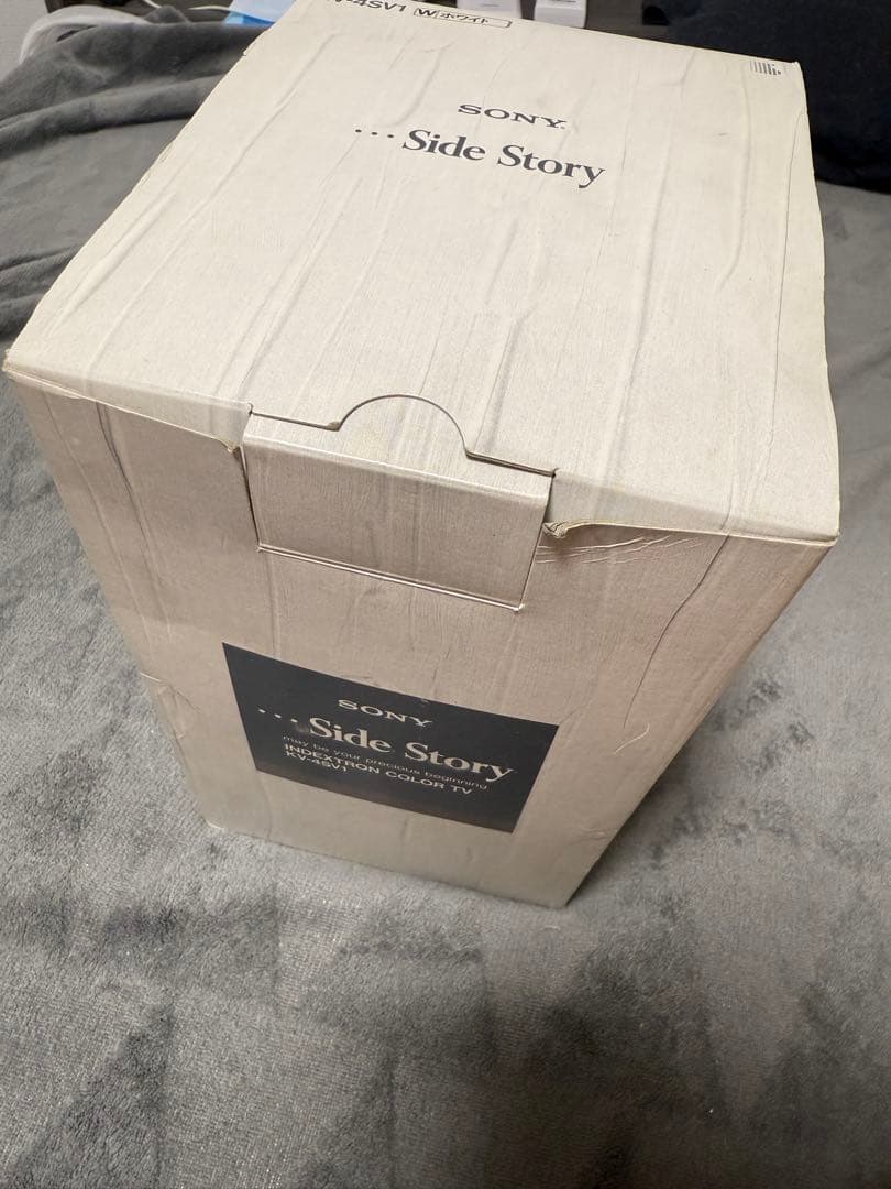 SONY インテックスストロンカラーテレビ KV-4SV1 箱付き美品