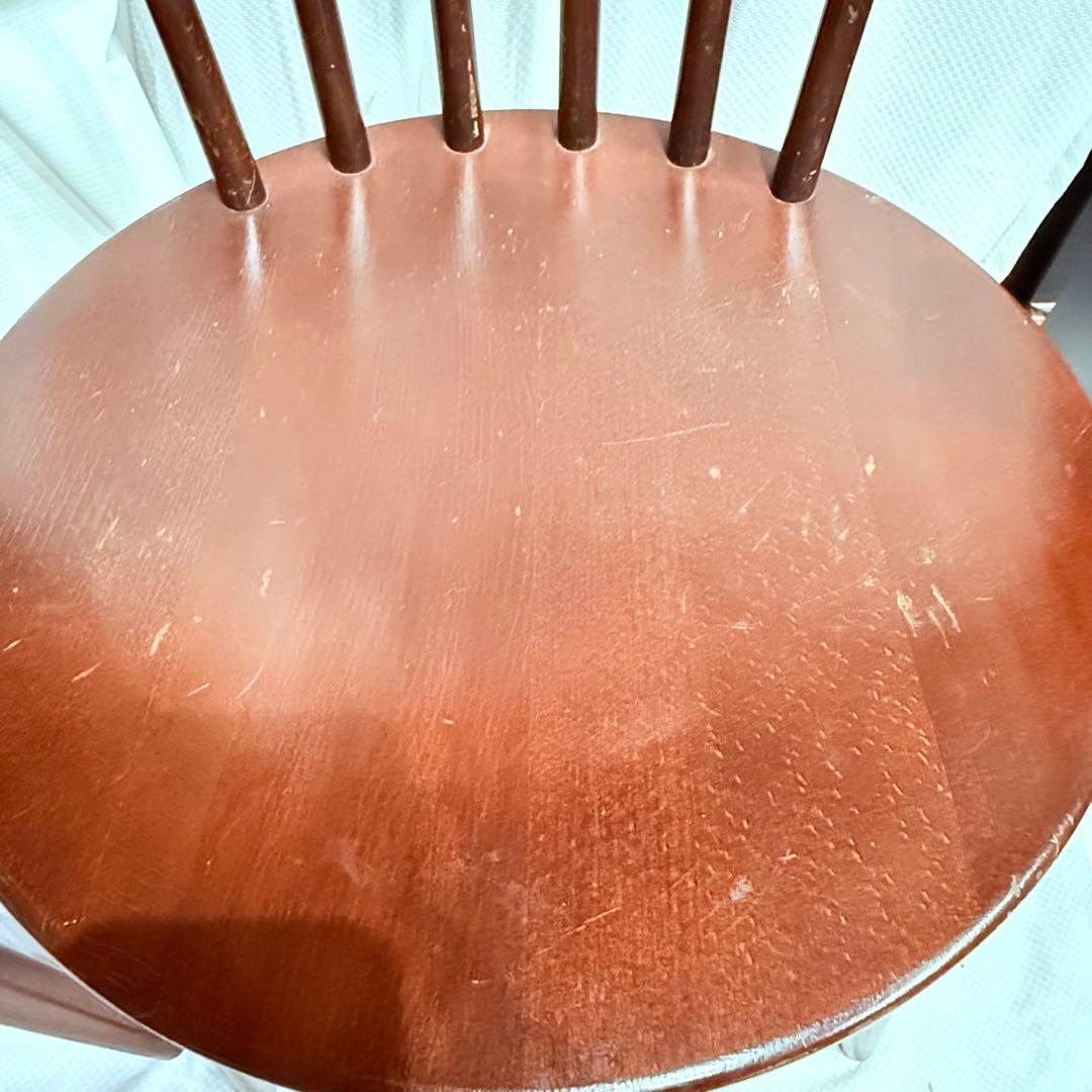 秋田木工　ハンナチェア　ダイニングチェア　二脚セット　ヴィンテージ