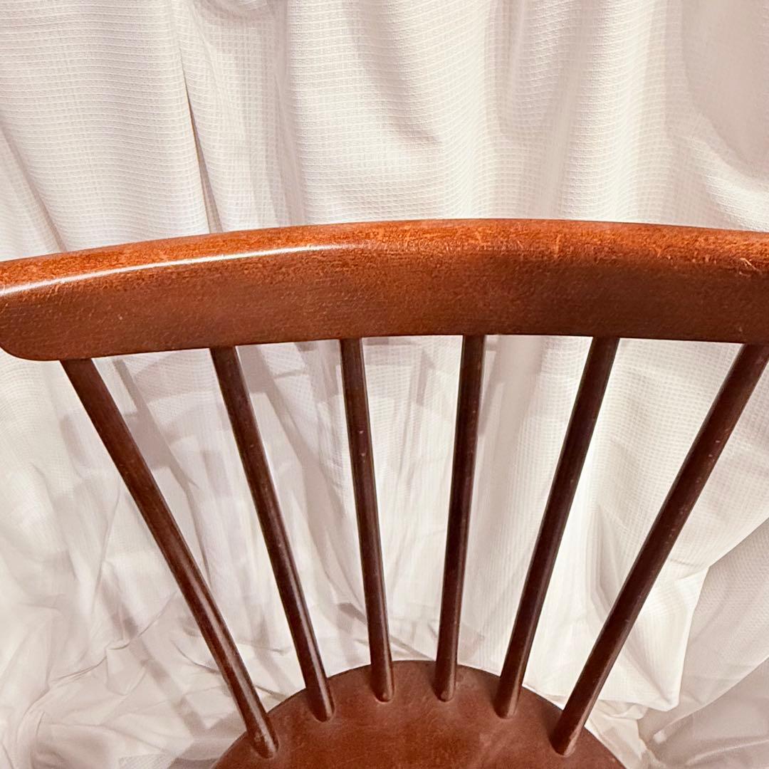 秋田木工　ハンナチェア　ダイニングチェア　二脚セット　ヴィンテージ