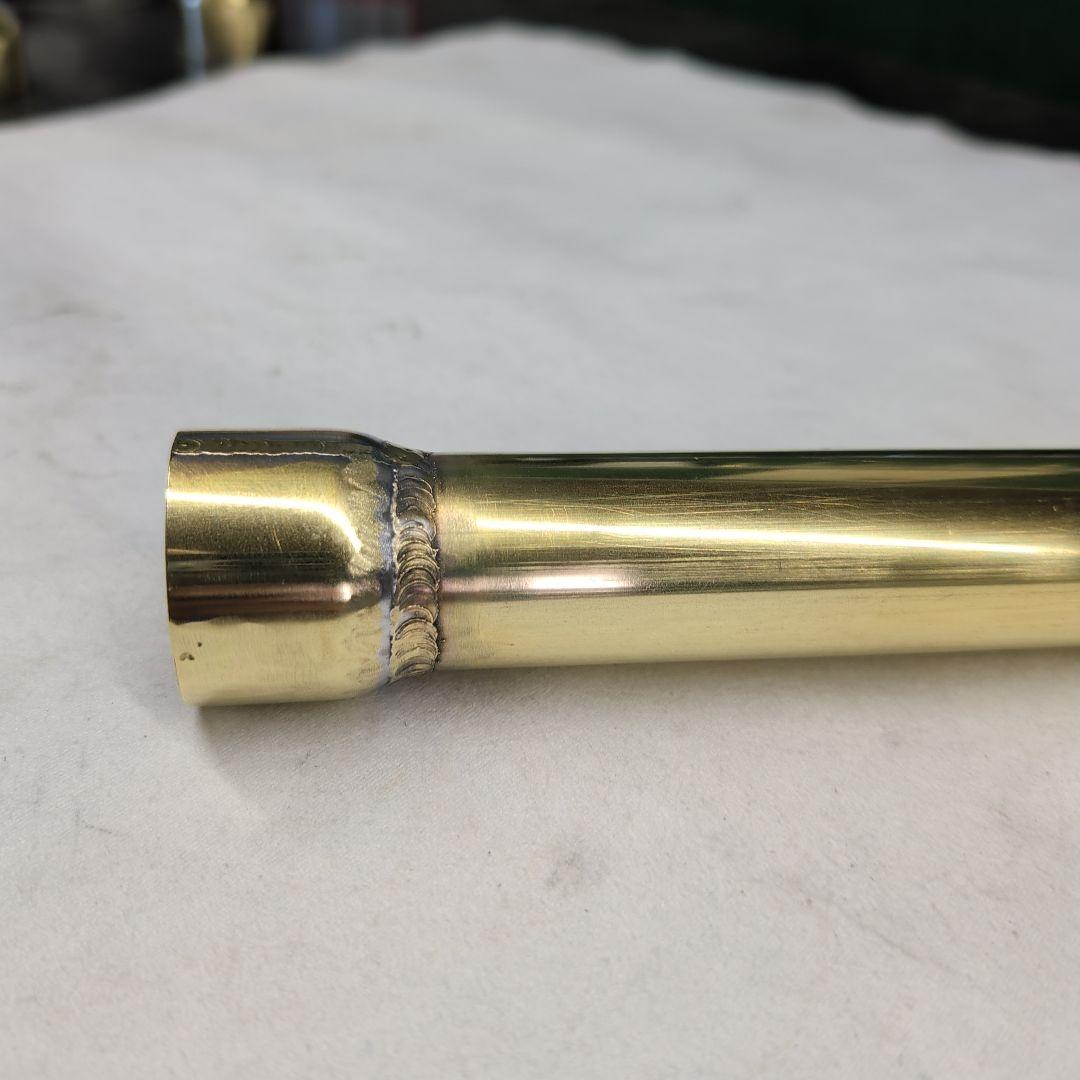 【AYUファクトリー】ヒヅキロング管用　真鍮サイレンサー32