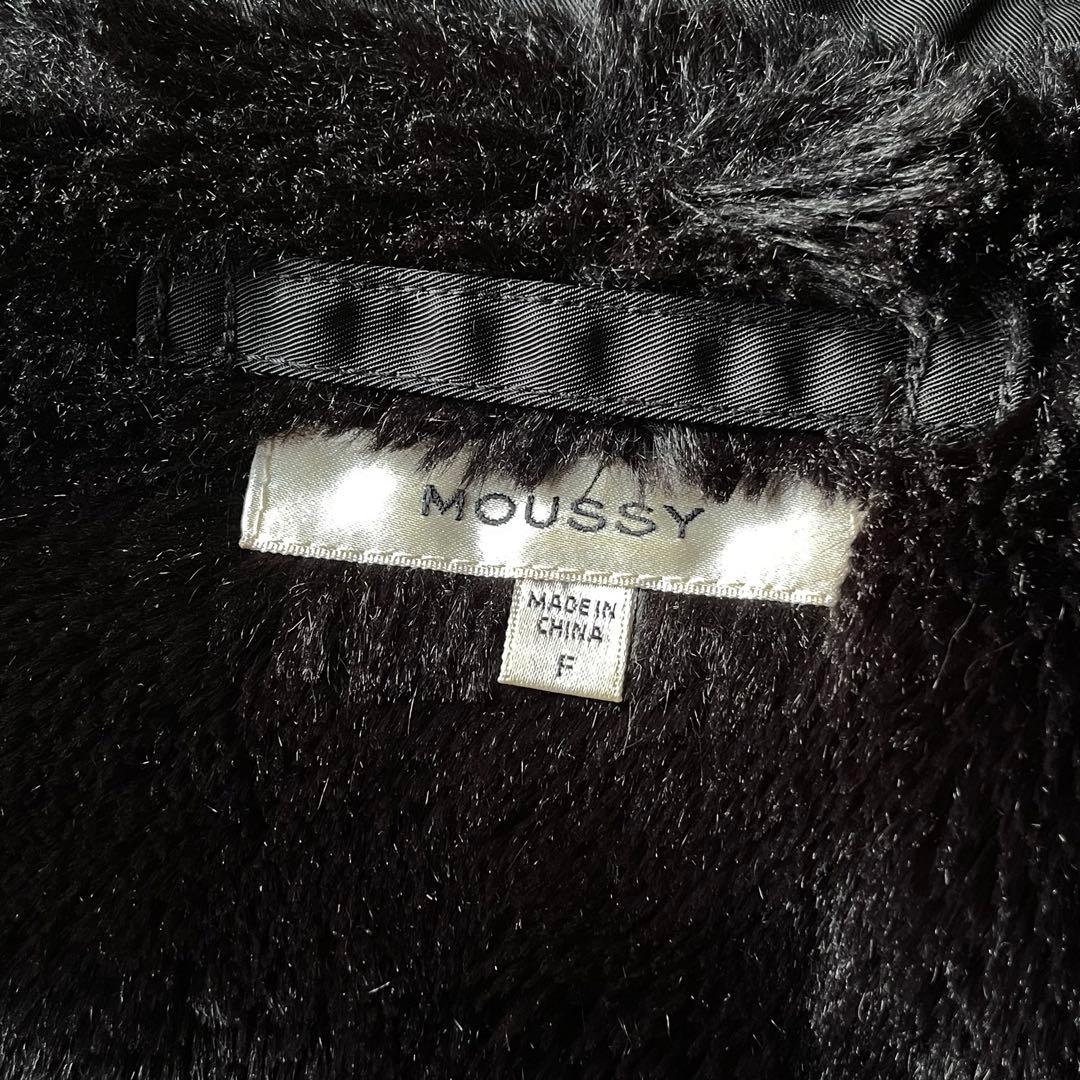 ジャケット・アウター moussy n2b flight short jacket black