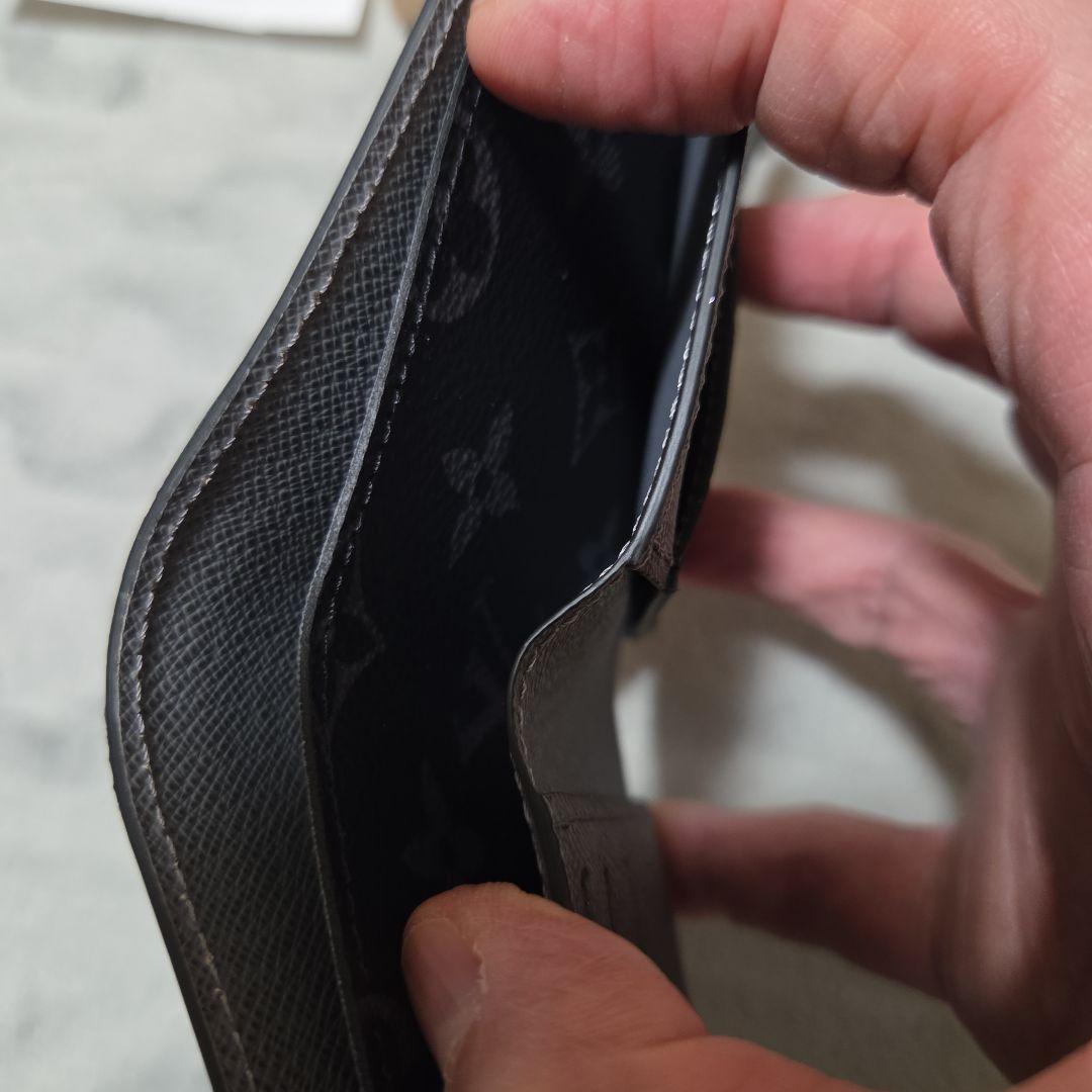 LOUIS VUITTON 二つ折り財布 ダークグリーン