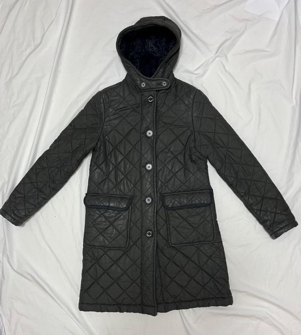 【極美品】トラディショナルウェザーウェア キルティングコート 黒 38