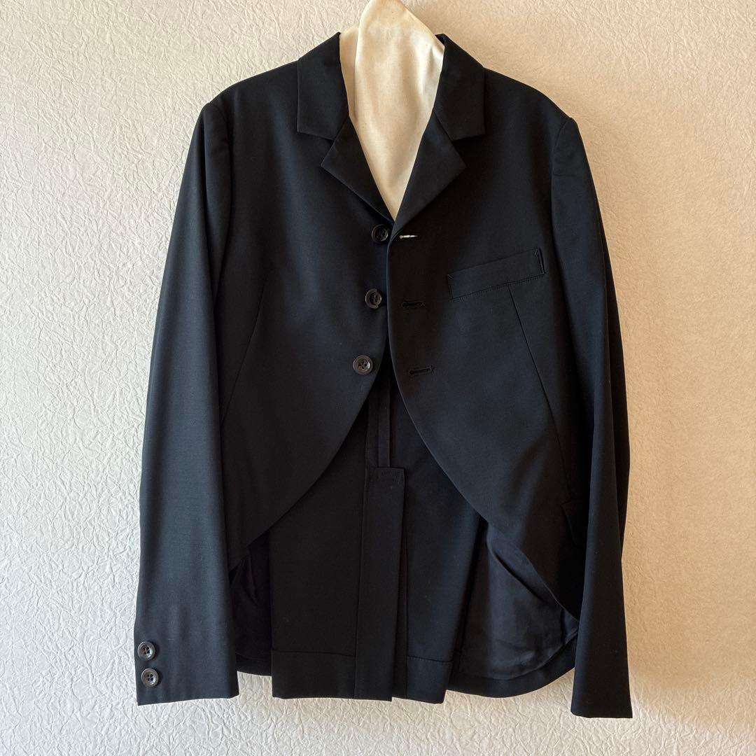 Y's 燕尾ジャケット テーラードジャケット　ヨウジヤマモト ブラック 1