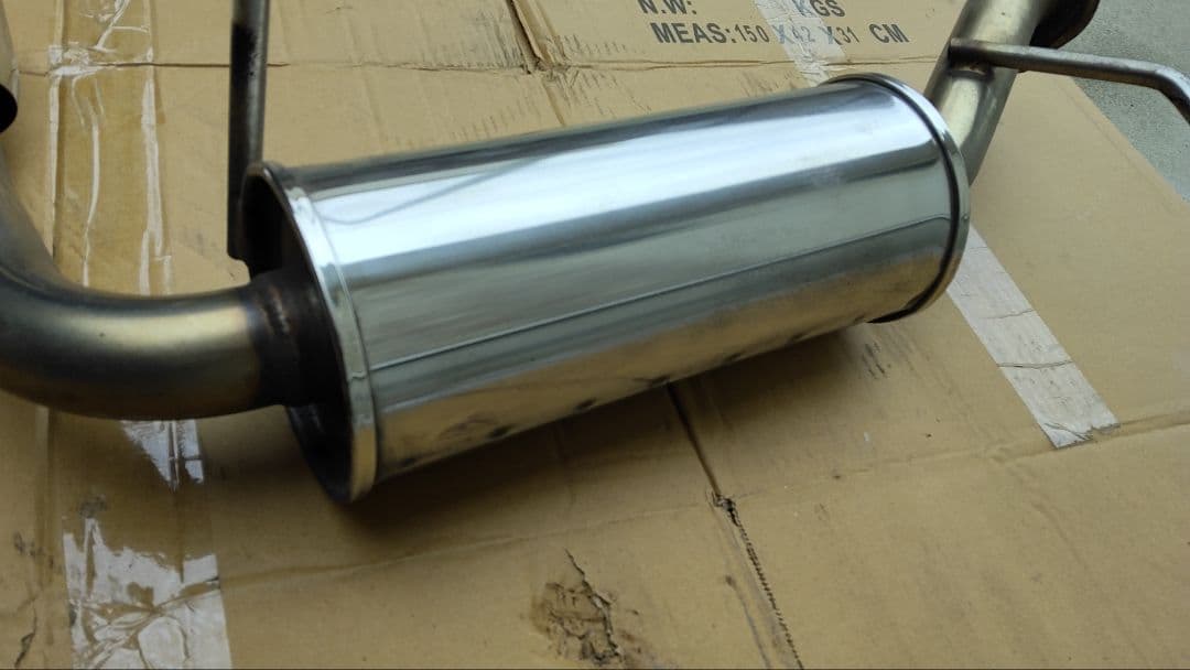 MRS　タイプ3 　ステンレスマフラー　JB23 ジムニー