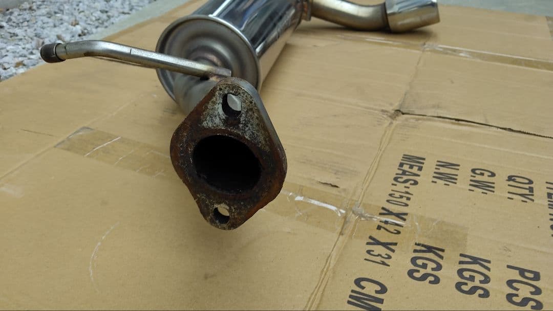 MRS　タイプ3 　ステンレスマフラー　JB23 ジムニー