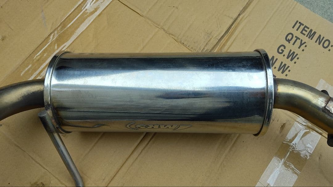 MRS　タイプ3 　ステンレスマフラー　JB23 ジムニー