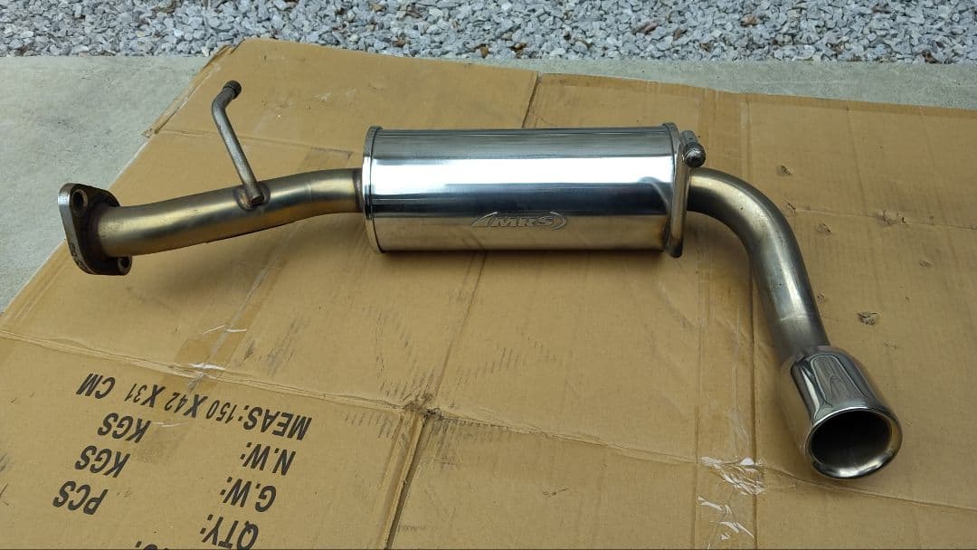 MRS　タイプ3 　ステンレスマフラー　JB23 ジムニー