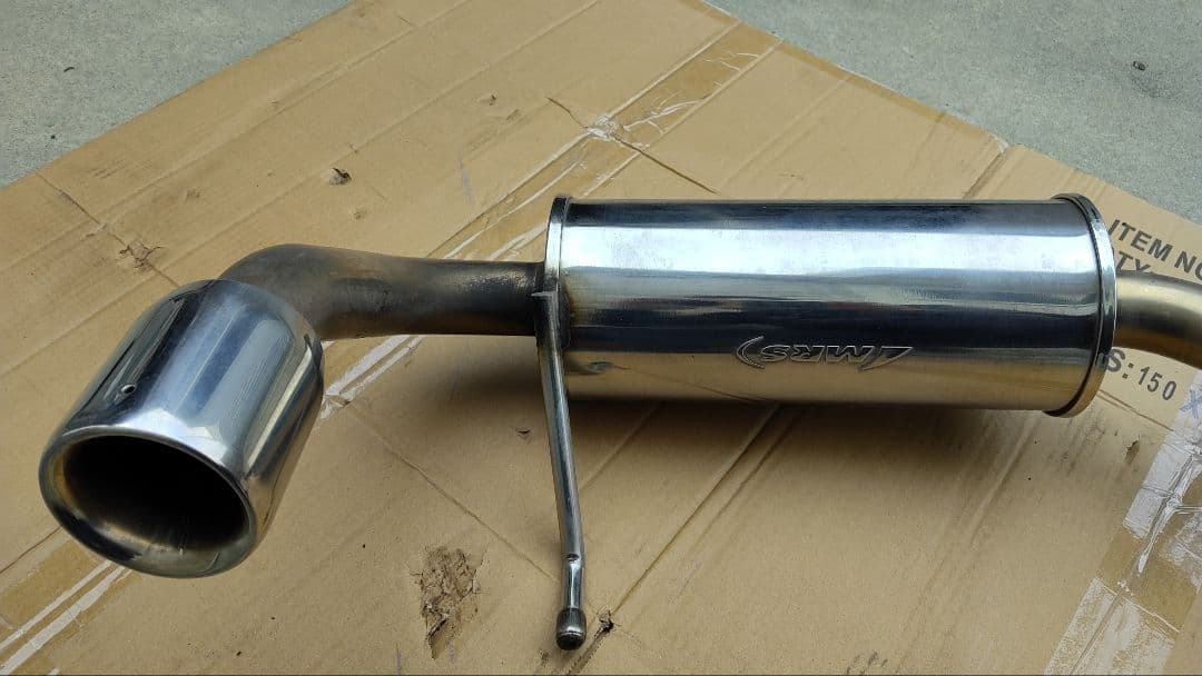 MRS　タイプ3 　ステンレスマフラー　JB23 ジムニー