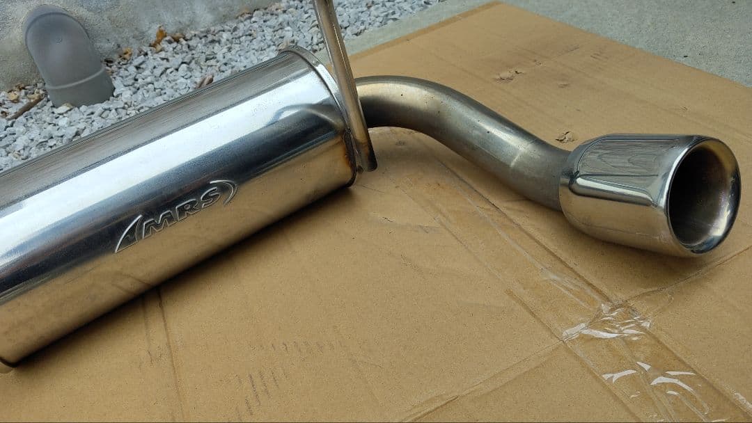 MRS　タイプ3 　ステンレスマフラー　JB23 ジムニー