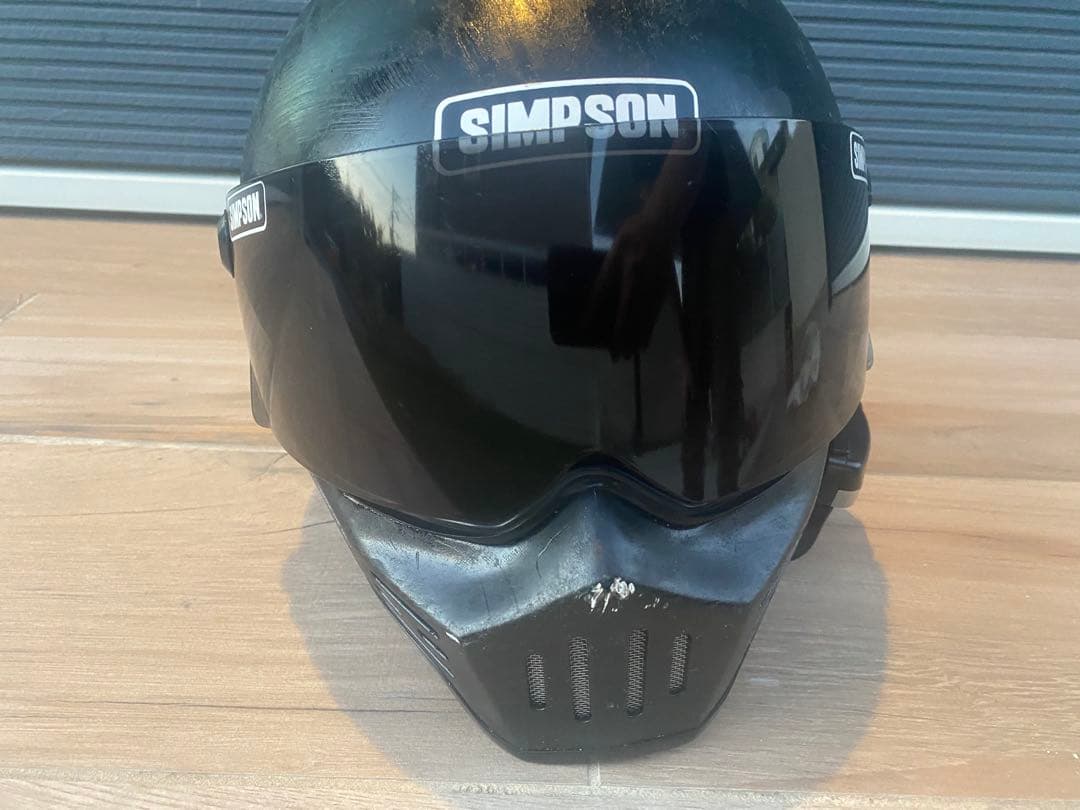 SIMPSON シンプソン マットブラック セナ インカム付き