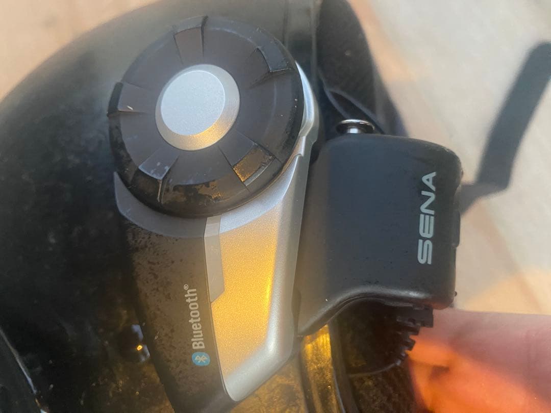 SIMPSON シンプソン マットブラック セナ インカム付き