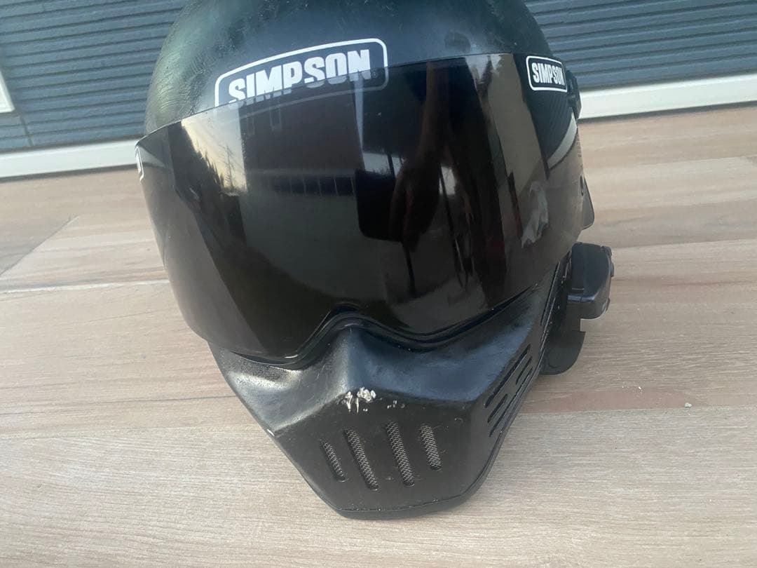 SIMPSON シンプソン マットブラック セナ インカム付き