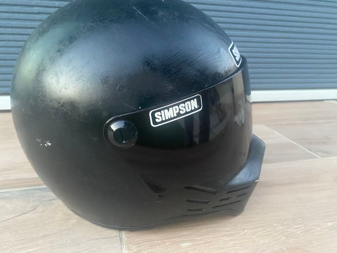 SIMPSON シンプソン マットブラック セナ インカム付き