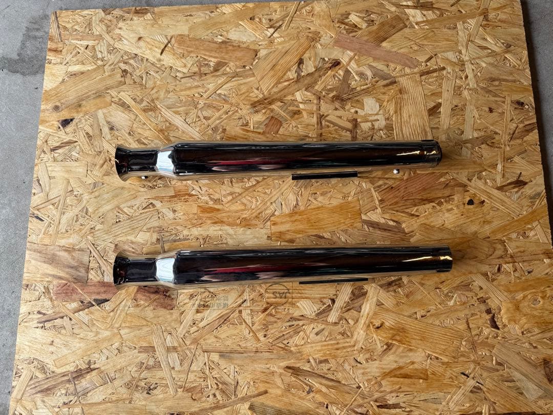 w400 w650 w800 マフラー　スリップオン　トランペットマフラー