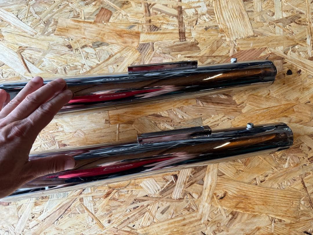 w400 w650 w800 マフラー　スリップオン　トランペットマフラー