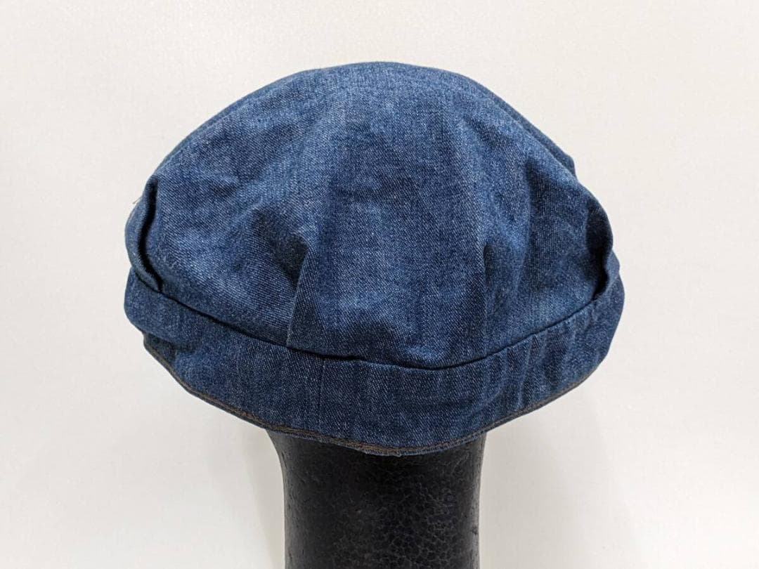 ウエアハウス×リー/デニムキャスケット/サイド鳩目/裏地ステンシル/SIZE L