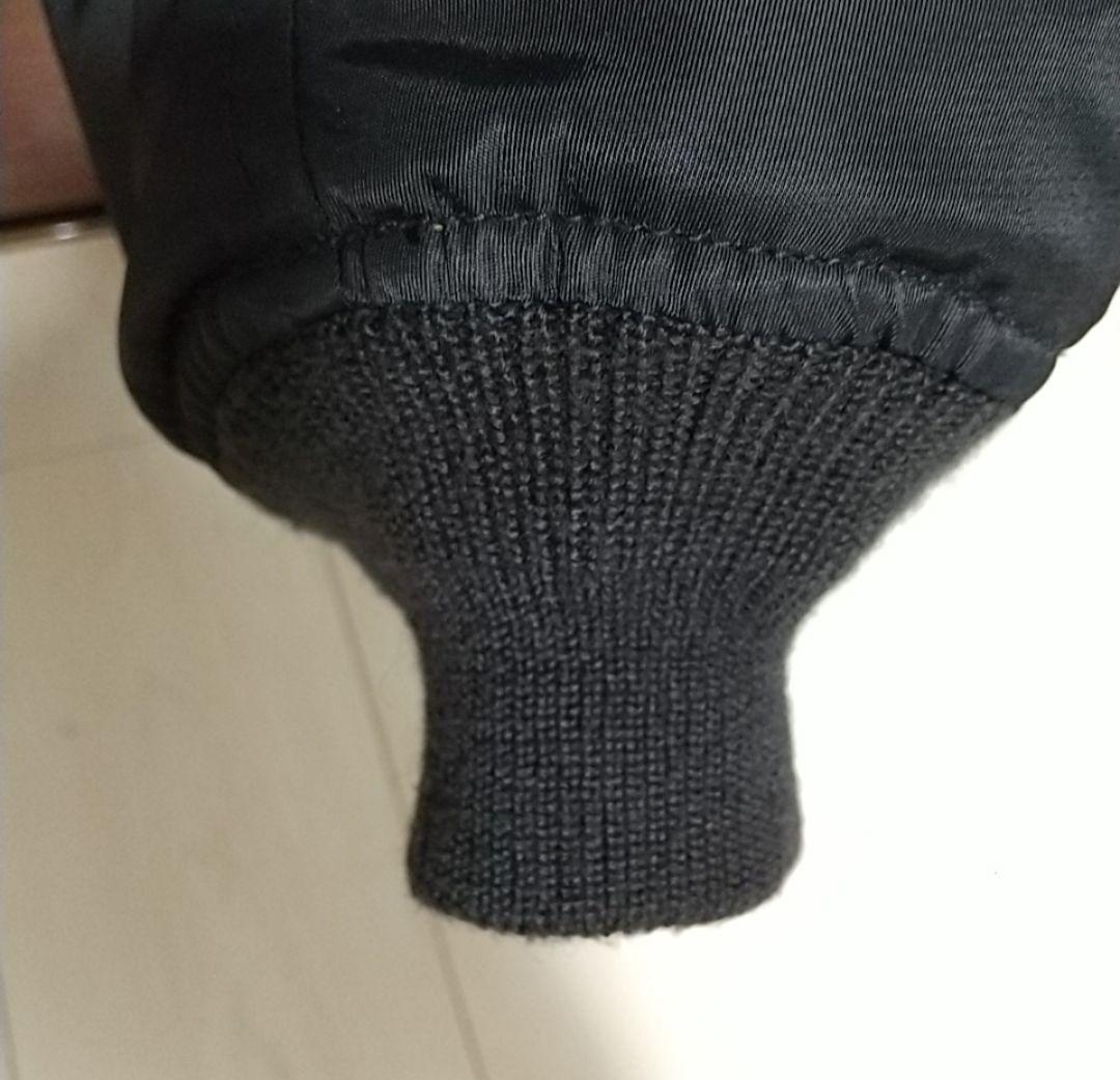 BEAMS　MA-1 ブラック　S