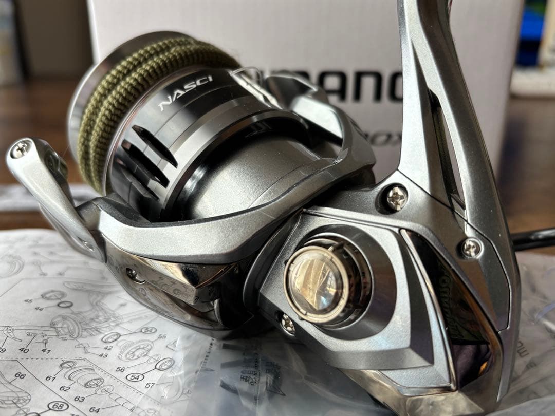 【美品】SHIMANO NASCI C5000XG スピニングリール