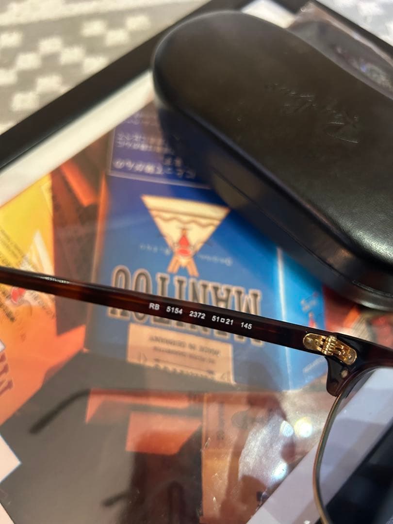 美品★レイバン★クラブマスター