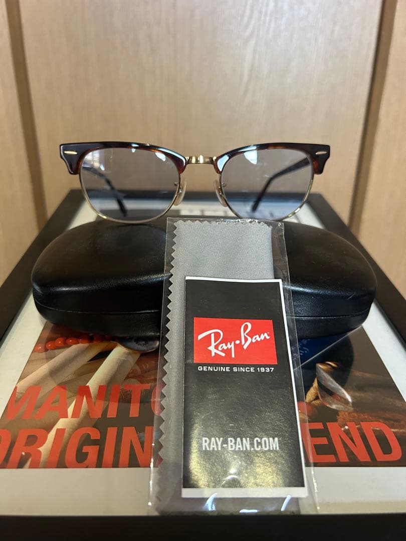 美品★レイバン★クラブマスター