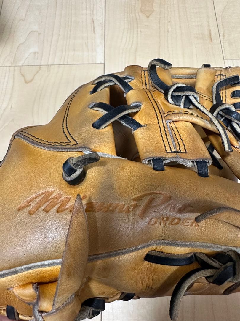 Mizuno Pro 硬式用オーダーグラブ　内野手用 坂本型　波賀ジャパン