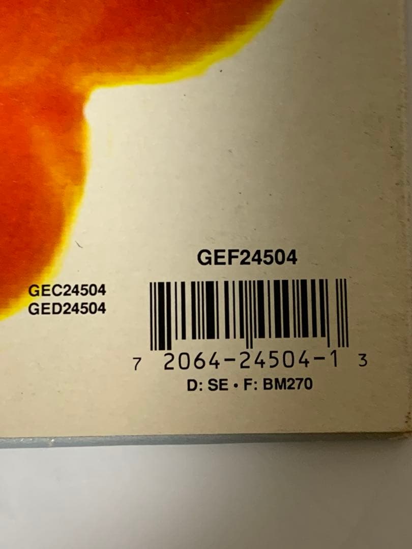 1992年　Nirvana Incesticide レコード