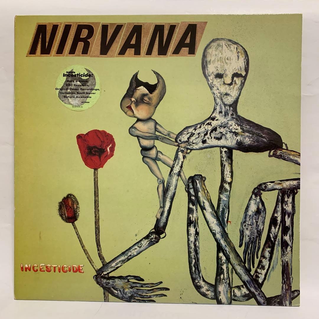 1992年　Nirvana Incesticide レコード