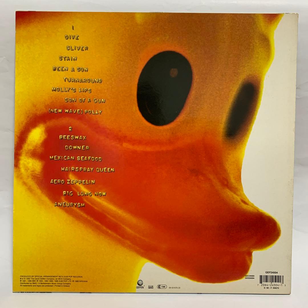 1992年　Nirvana Incesticide レコード