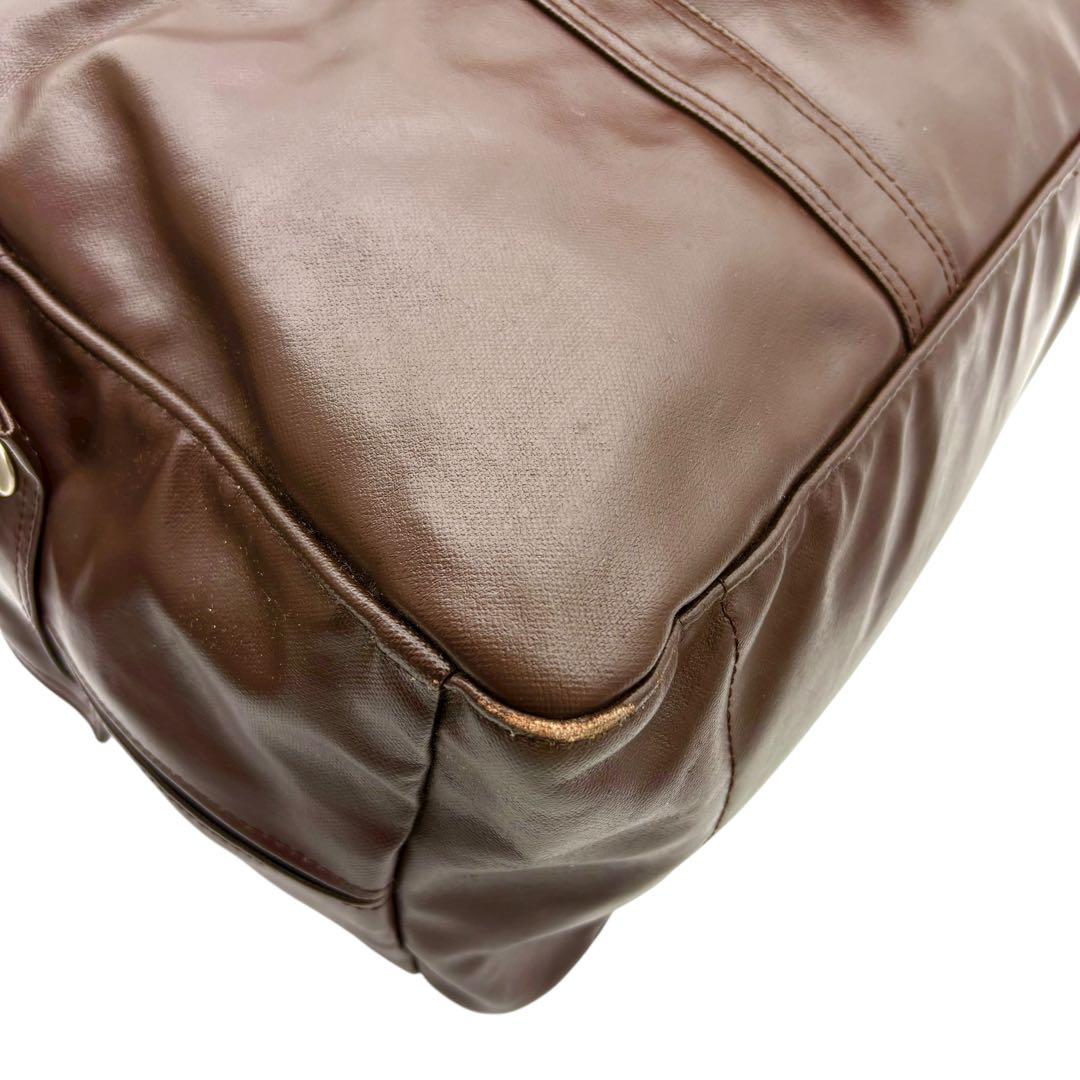 PORTER 吉田カバン　フリースタイル　ボストンバッグ　ハンドバッグブラウン