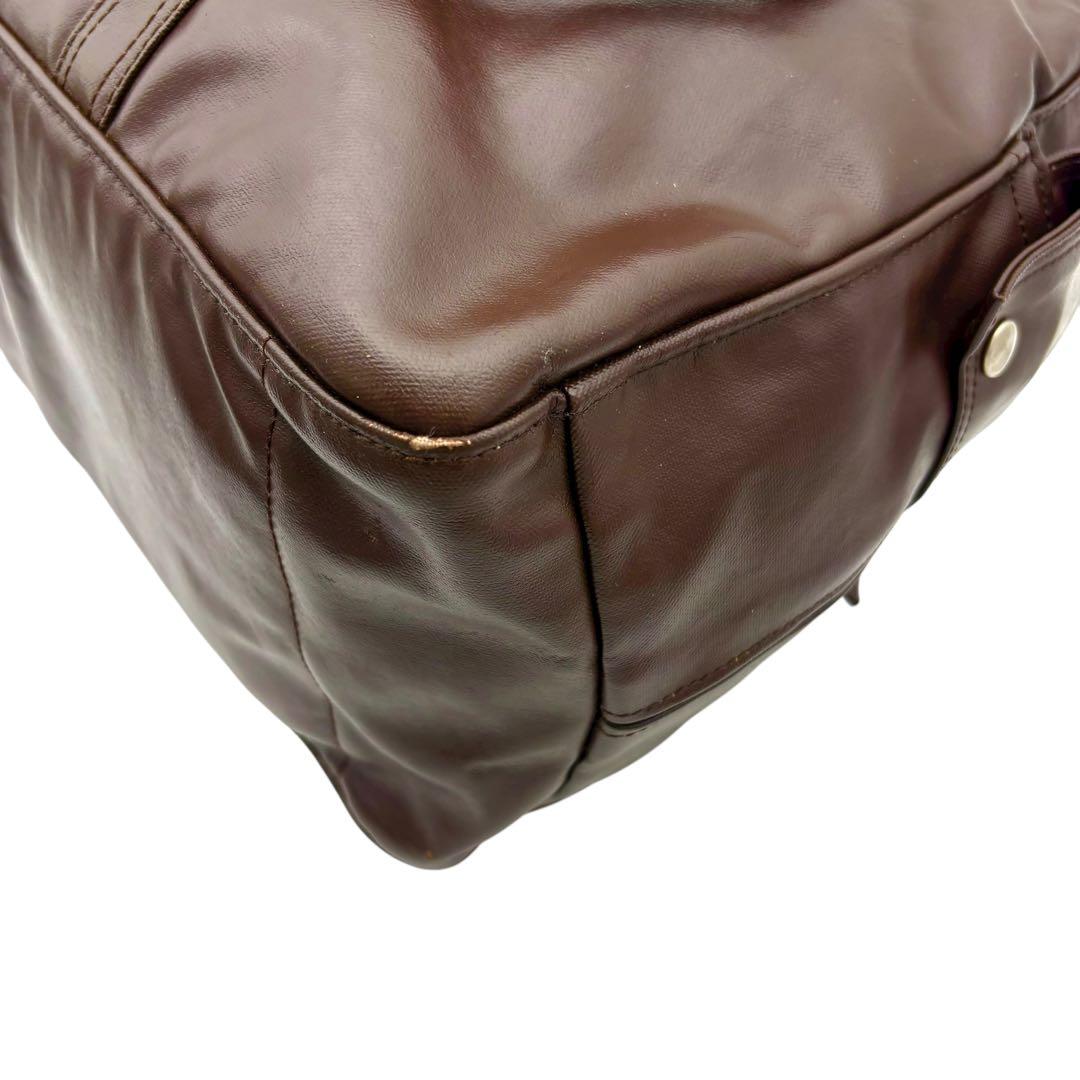 PORTER 吉田カバン　フリースタイル　ボストンバッグ　ハンドバッグブラウン