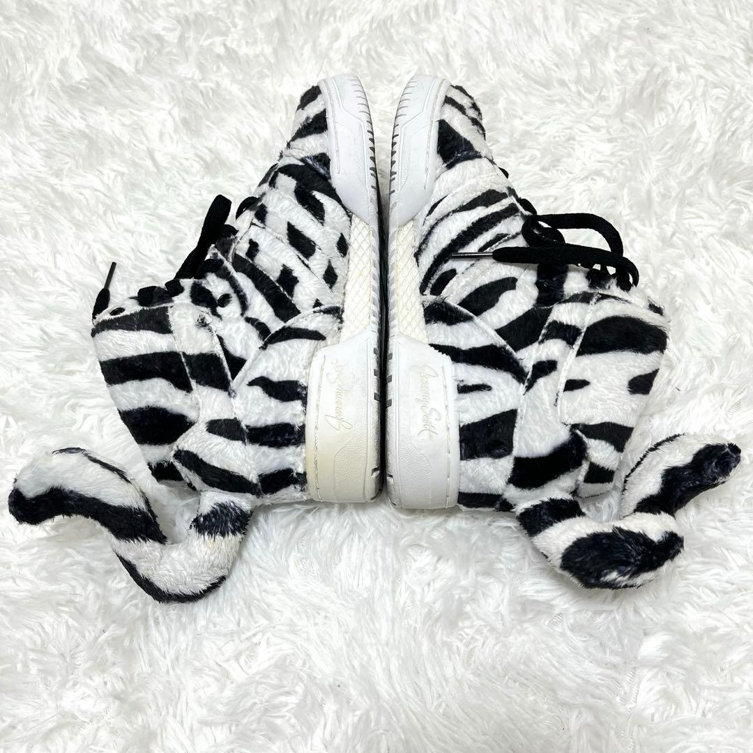 adidas × Jeremy Scott ホワイトタイガー ハイカット