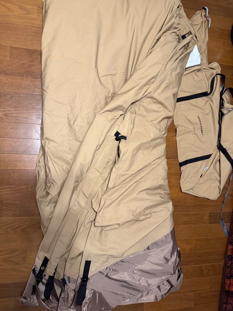 テンマクデザイン サーカスtc dx mid+ グランドシートハーフ　ミッド