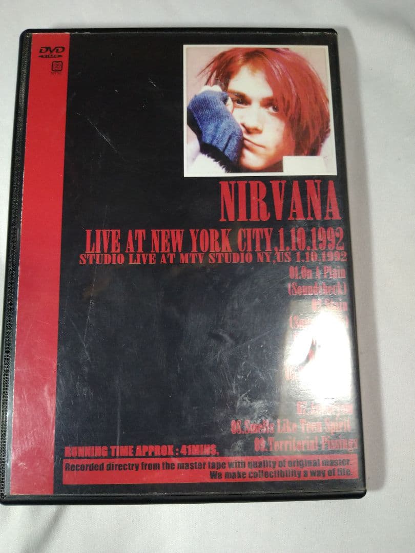ミュージック NIRVANA LIVE AT NEW YORK CITY 1.10.1992