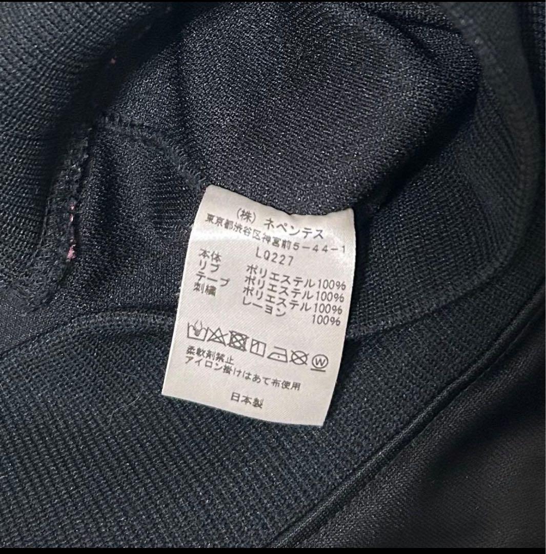 needles 22aw トラックジャケット　ブラック　ピンク　L