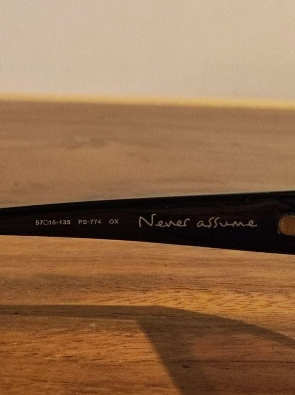 新品 Paul Smith 日本製　メガネ サングラス Never Assume