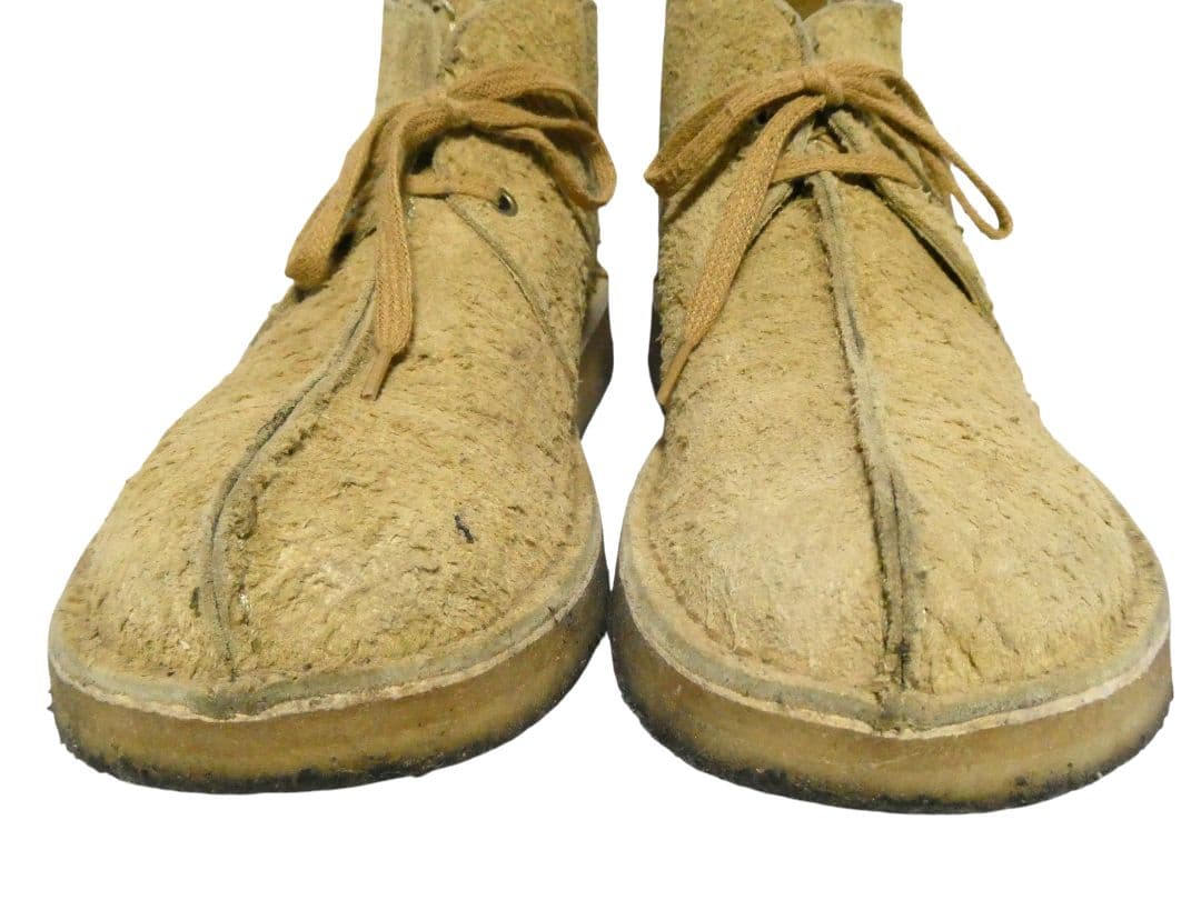 人気モデル！美品！クラークスClarksデザートトレックハイ27.5ベージュ