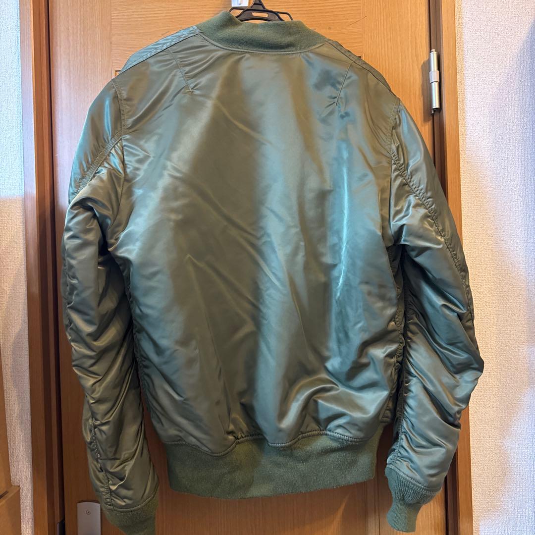 ALPHA MA-1 リバーシブルflight jacket ミリタリー