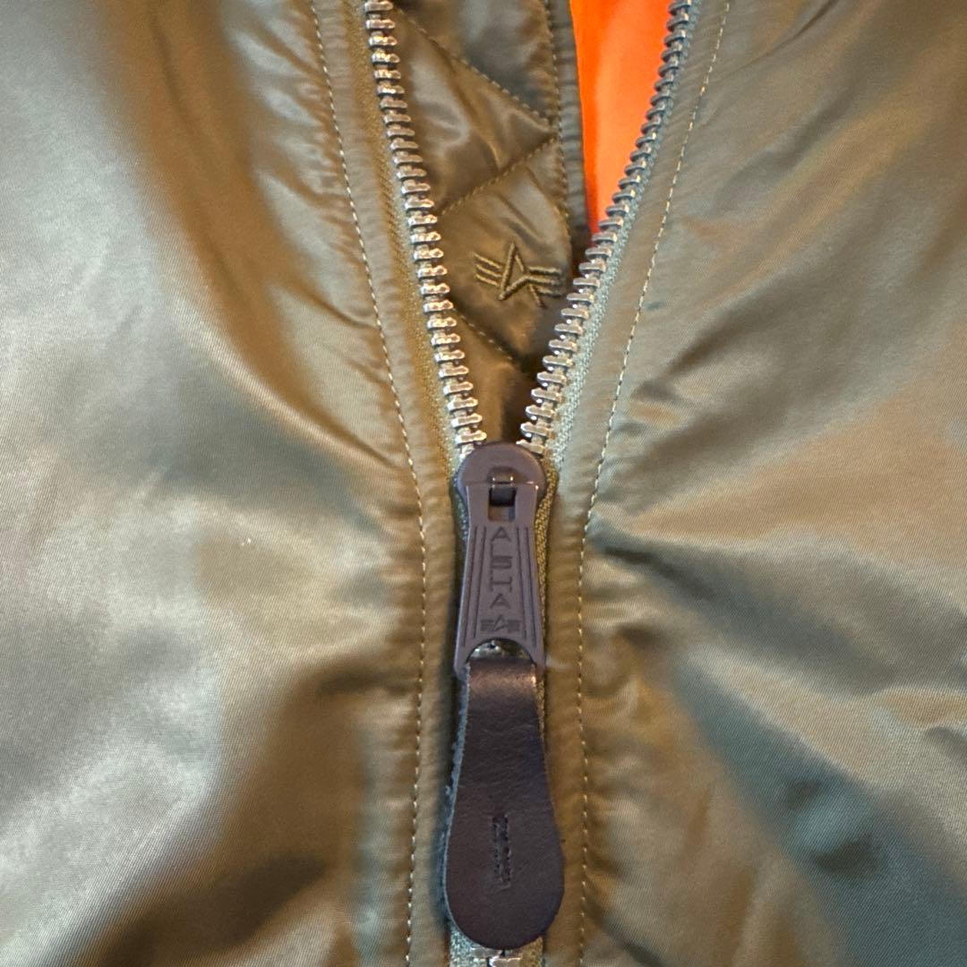 ALPHA MA-1 リバーシブルflight jacket ミリタリー