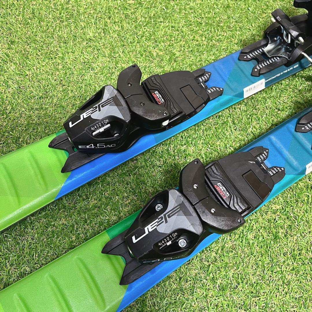 elan ジュニア 110cm スキー板 ストック付き カービング 初心者中級者