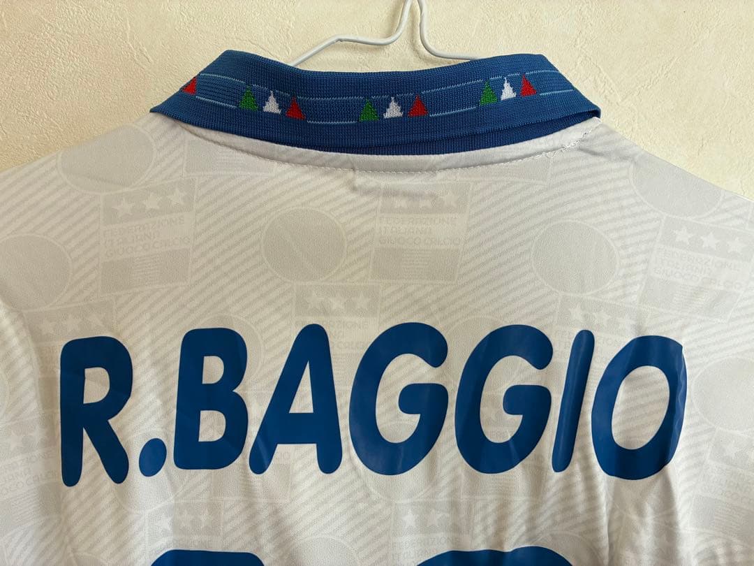 【新品タグ付】 1994 イタリア アウェイ 10: BAGGIO 2XL